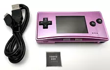 Nintendo Gameboy Micro Purple Console GBA Game Boy Japan F/S