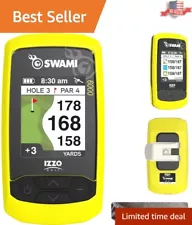 Advanced SWAMI 6000 Golf GPS - Preloaded Course Maps & Hands-Free Magnet Mount