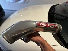 Twin Turbo Outlet Pipe For Nissan Skyline GTR R32 R33 R34 RB26dett W/Divider Mod