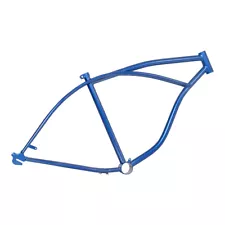 BLUE Bicycle Frame for 24" Beach Cruiser Lowrider Bike New