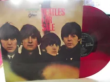 THE BEATLES ~ BEATLES FOR SALE ** 1966 Japan ODEON LP RED VINYL