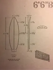 Clark Foam Surfboard“vintage Flyer 6’6”B”1960-80 Surf(jacobs,velzy,Webber Bing