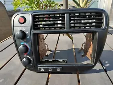 1999 2000 HONDA CIVIC DASH RADIO BEZEL VENTS CLIMATE CONTROL ASSEMBLY OEM