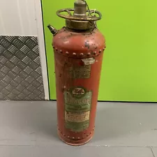 vintage fire extinguisher Welsh Upcycling Project Prop ? Please Read The Desc