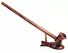 Churchwarden Hobbit Pipe Gandalf style wizard Smoking long stem 10"