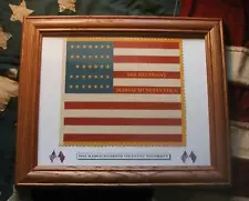 34 Star Flag, Civil War Flag..54th Massachusetts...Glory...African American Flag