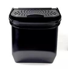 Tupperware 3 Quart Potato Onion Garlic Bin Keeper Black