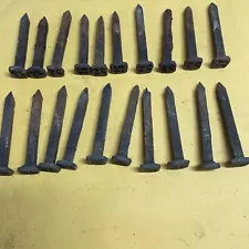 Antique Hand Forged Nails 10 No. 26 10 No 28