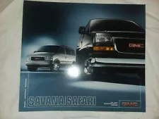 NP-028 GMC Savana Safari 2005 Advertising Sales Book for Customers Vintage