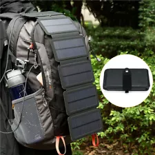 100Watt Solar Panel Folding PV Power Bank Outdoor Camp Hiking USB Phone Charger