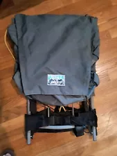 Vintage Gray Stansport External Frame Backpack