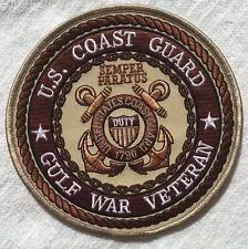 Large US Coast Guard Gulf War veteran licensed product CLEARANCE SALE