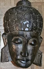 Indonesian Artisan Wooden Masks, Hand Carved