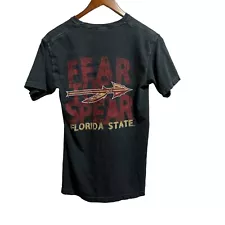 Florida State Seminoles Graphic T-Shirt Spellout Fear The Spear