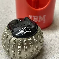 IBM Selectric II Element Typeball LETTER GOTHIC 12 Pitch, Ships Same day!