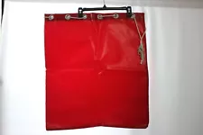 MAIL Thick Vinyl Mail BAG Red w/LOCK MECHANISM 22” X 26” Thick bag new