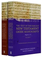 The Text of the Earliest New Testament Greek Manuscripts, 2-Volume Set