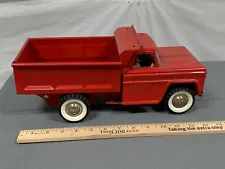 Vintage STRUCTO Dump Truck White Wall Tires International Pressed Steel