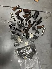 Large Lot of Taurus Revolver parts cylinders grips etc