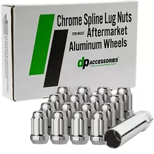 Chrome Lug Nuts for 1990-1997 Geo Metro with Aftermarket Wheels (For: Geo Metro)