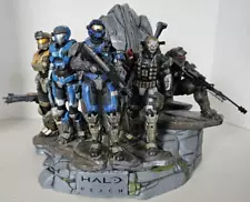 2010 Halo Reach Legendary Edition Noble Team 5 Figure Statue No Game or Book