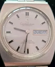 RARE 1972 BRAND NEW Omega Constellation. With Tag NEW OLD STOCK