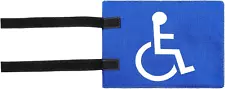 Handicap Flag for Golf Cart,Easy Installation Golf Cart Flag Holder,Disabled Gol