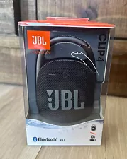 NEW - JBL CLIP4 Portable Bluetooth Waterproof Speaker - Black - NIB