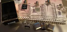 4 x EMPTY Chanel perfume bottles for sale.