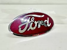 1932 Ford Car 1932-1935 Pickup Truck Radiator Shell Emblem Logo Red B-8212-R