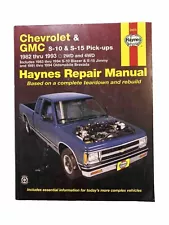 Chevy S-10 S-15 Truck Pick-up 1982-1994 Service Repair Manual Wiring Diagrams AC (For: Chevrolet)