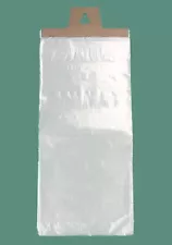 Newspaper Bags - 10" x 21" - 0.8 mil - Clear - Flat Plastic Bag - 10x21 Inch