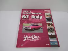 2003 YearOne Restoration Parts & Accessories for 1966-74 Dodge Plymouth B/E Body