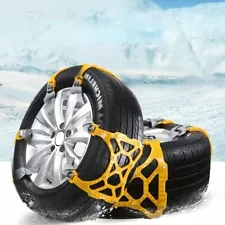 Wheel Tire Snow Anti-skid Chains For Car Truck Suv Emergency Winter Universal