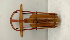 FLYING ARROW Wooden Sled