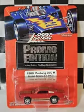 JOHNNY LIGHTNING Promo Edition RED & GOLD FORD 1966 MUSTANG 350 Hurst 1996