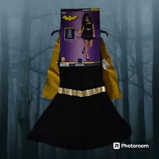 DC Batgirl Rubies #700530 Ladies 3 pc Costume L (12-14) Halloween NWT