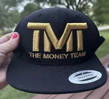 The Money Team TMT Floyd Mayweather Snap Back Hat - Black Gold