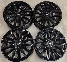 Four 2024 Cadillac Escalade Platinum Factory 22 Wheels OEM RIMS Black 84460119