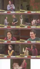 Big Bang Theory Seasons 3 & 4 The Elevator Chase Card Set 9 Cards E-01 - E-09.