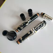 Excellent Ebony Clarinet Bb Key With High-end Buffet Packing Case