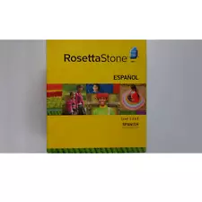 Rosetta Stone Spanish Latin America Level 1,2 &3 Version 3 Home School Edition