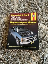 Haynes Publications 24065 Repair Manual Chevrolet & GMC Pick-ups 1988-2000 (For: Chevrolet Tracker)