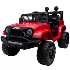 12V Kids Ride-On Electric Car for Kids Power Wheels ATV Truck Car 3-8 Years Old