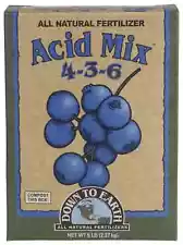 Down To Earth Acid Mix Fertilizer 5lb pounds 5#