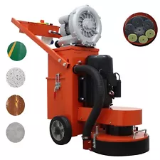 Electric Concrete Floor Polisher Industry Dust Free Ground Grinding Machine 220V