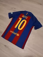 Lionel Messi #10 FC Barcelona 2016/2017 ORIGINAL Nike Rare Soccer Jersey