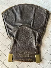 Vintage Brown Genuine Leather Tobacco Pouch "Fills-Easy" Clean