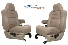 Ford Super Seats F250 Leather Seat F350 HEATED F450 F550 F650 F750 TAN 99-2007