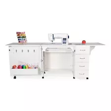 Arrow Harriet Sewing Cabinet in White